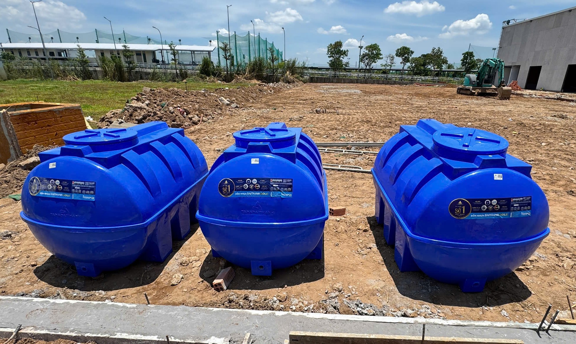 Cách đặt bồn nhựa 2000L ngang đúng kỹ thuật